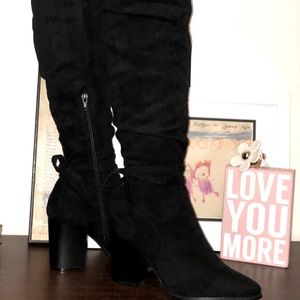 NWOB YOKI Knee High Boots, size 10